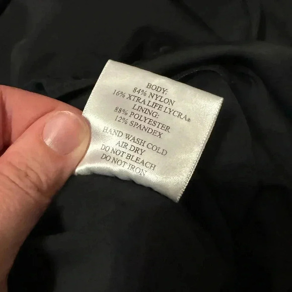 Mermaid Maternity Swim Skirt with Briefs, Size XL,‎ Black, Like New - Picture 5 of 5